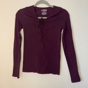 Free people long sleeve top